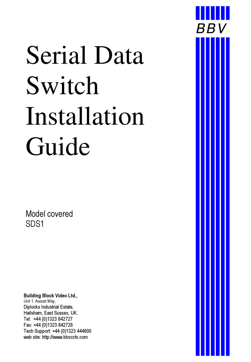 BBV SDS1 installation guide