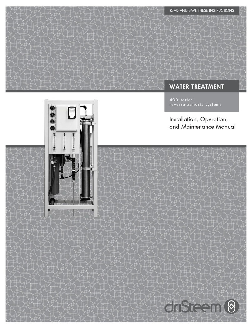 DriSteem 401 Installation, operation and maintenance manual