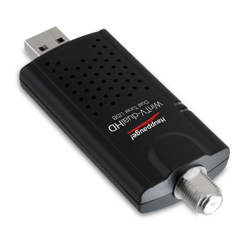 Hauppauge WinTV-dualHD Quick installation guide