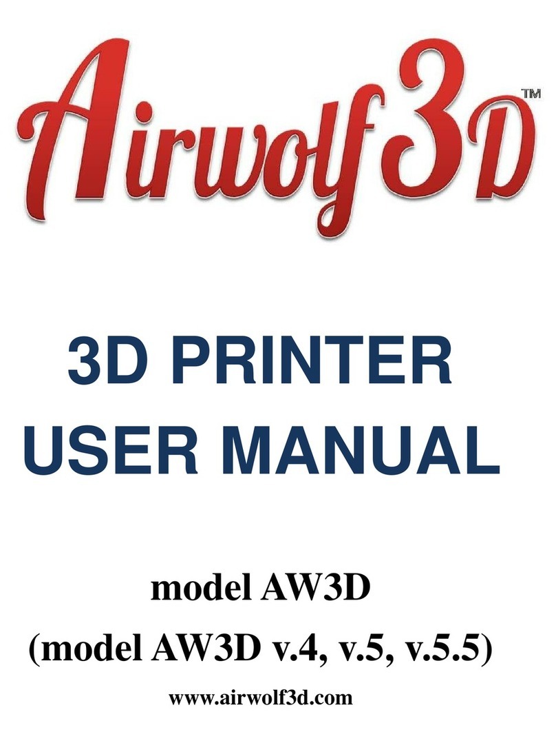 Airwolf 3D AW3D v.4 user manual