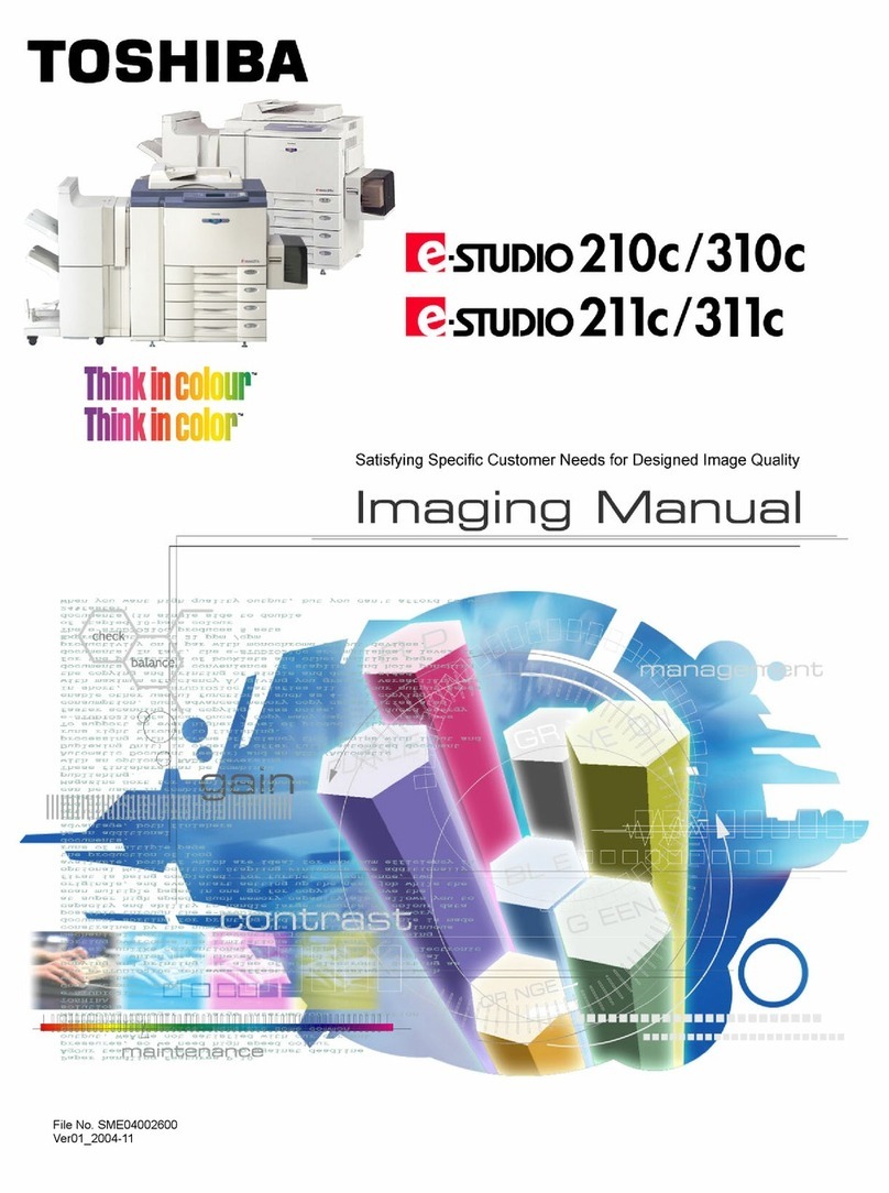 Toshiba e-studio 210c User manual