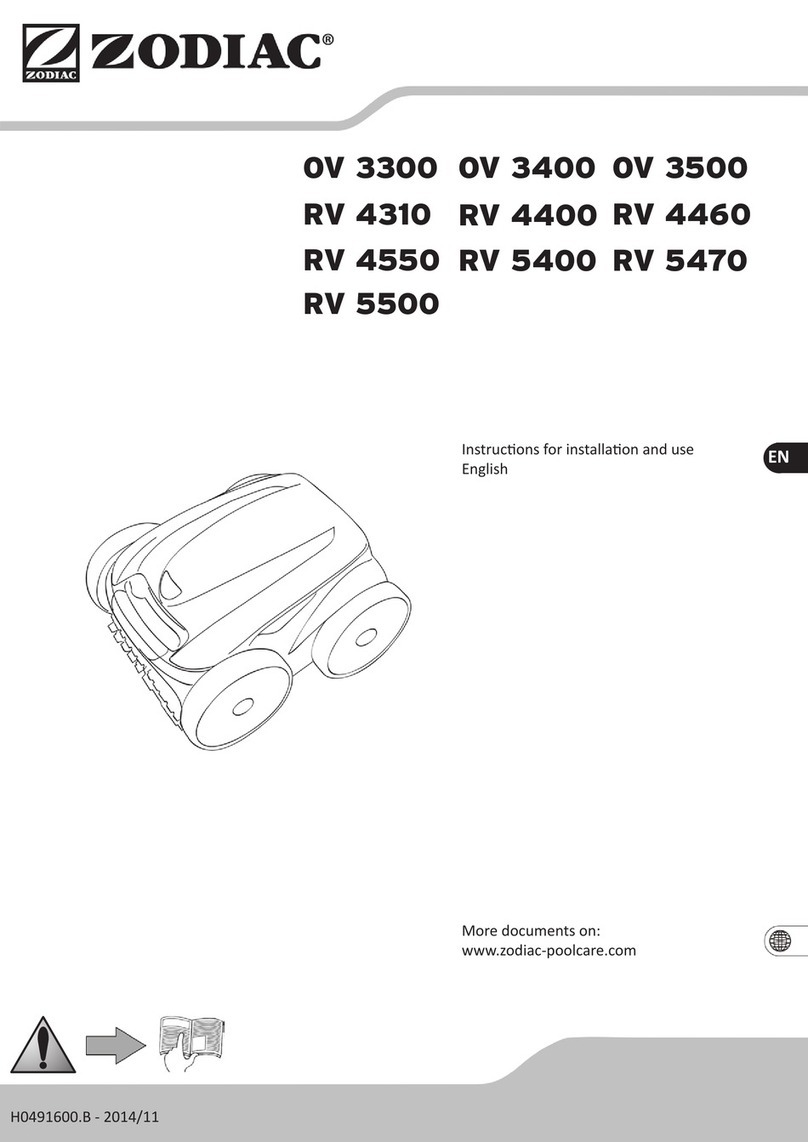 Zodiac Vortex OV 3300 User manual