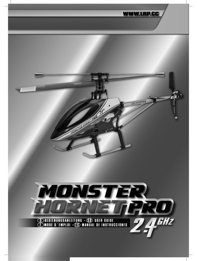 LRP MONSTER HORNET PRO User manual LRP MONSTER HORNET PRO User manual