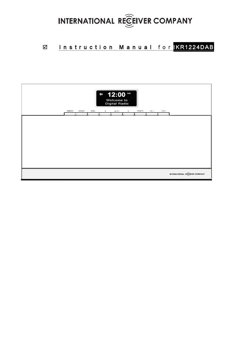 IRC IKR1224DAB instruction manual