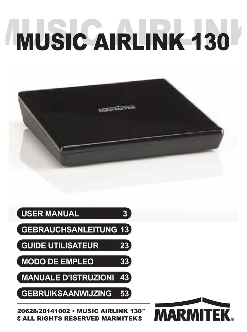 Marmitek Music Airlink 130 User manual