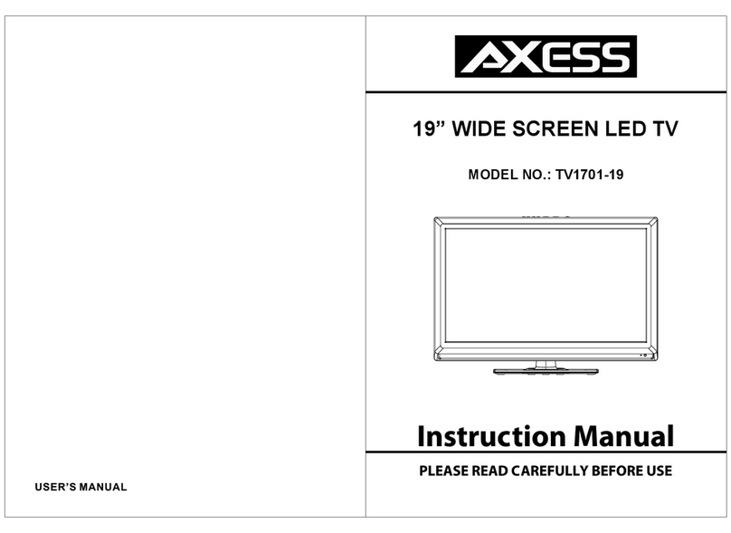 Axess TV1701-19 User manual