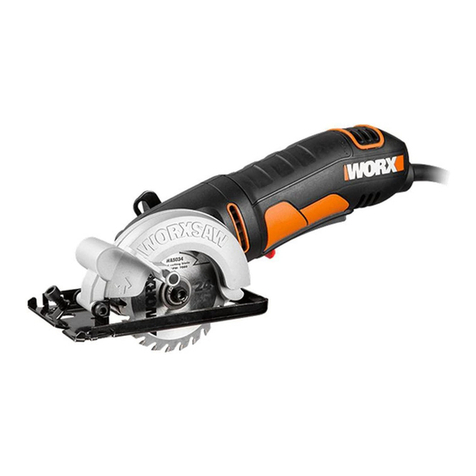 Worx WX422 User manual