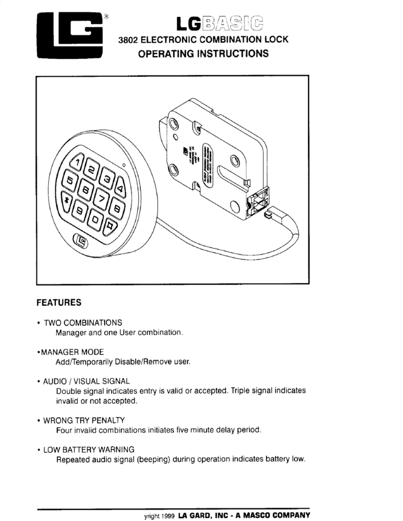 LG Basic 3802 operating instructions