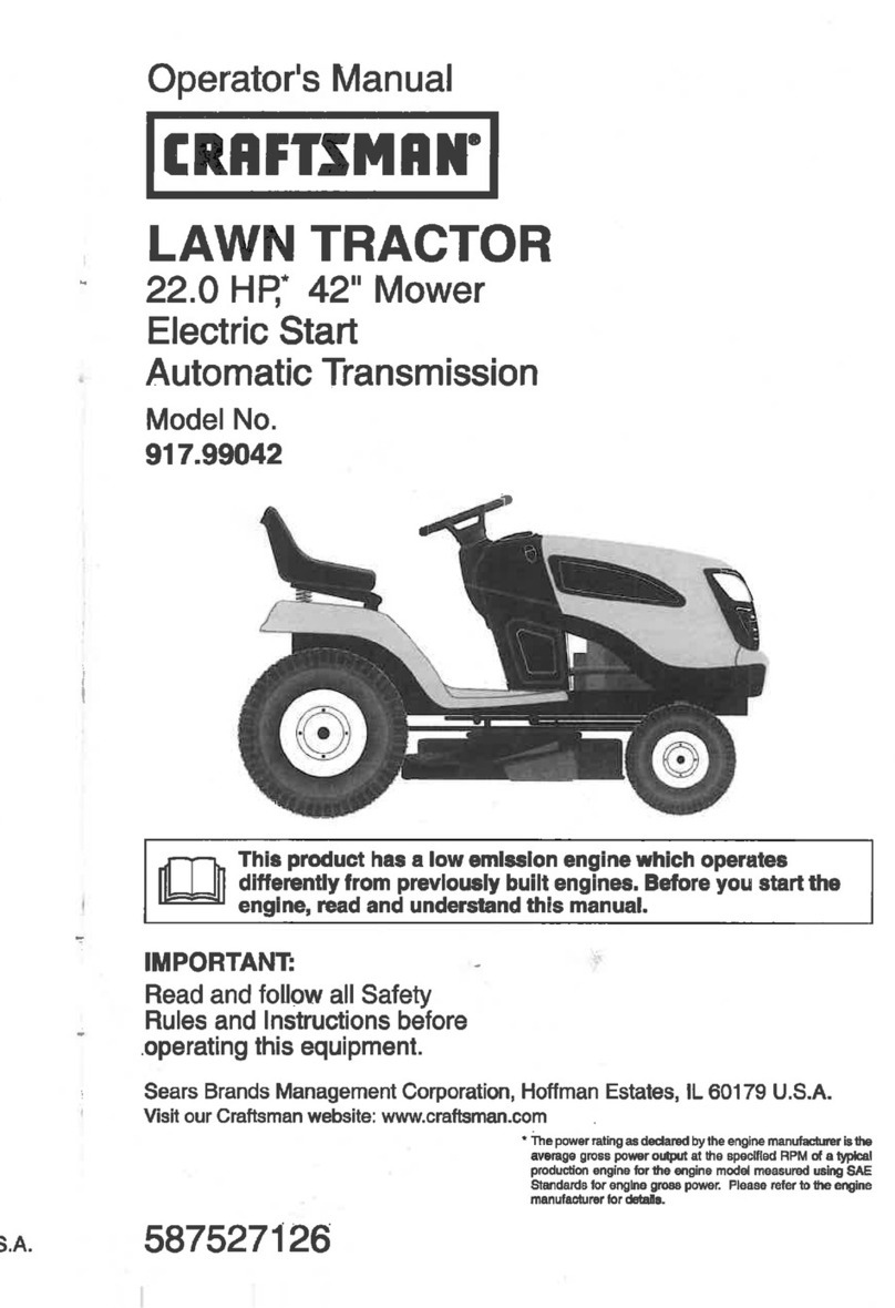 Craftsman 917.99042 Operator's manual