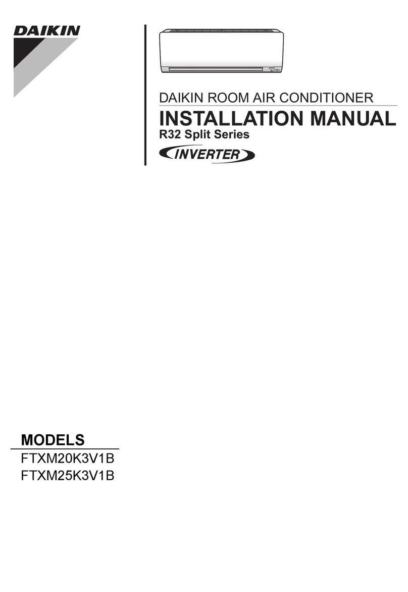 Daikin R32 Split Series User manual