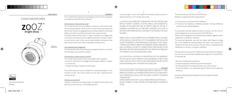 ZooZ ZSE01 user manual