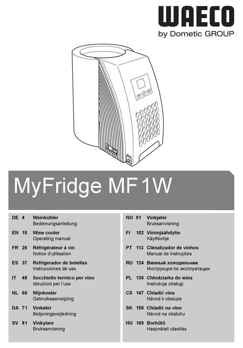 Waeco MyFridge MF1W operating manual