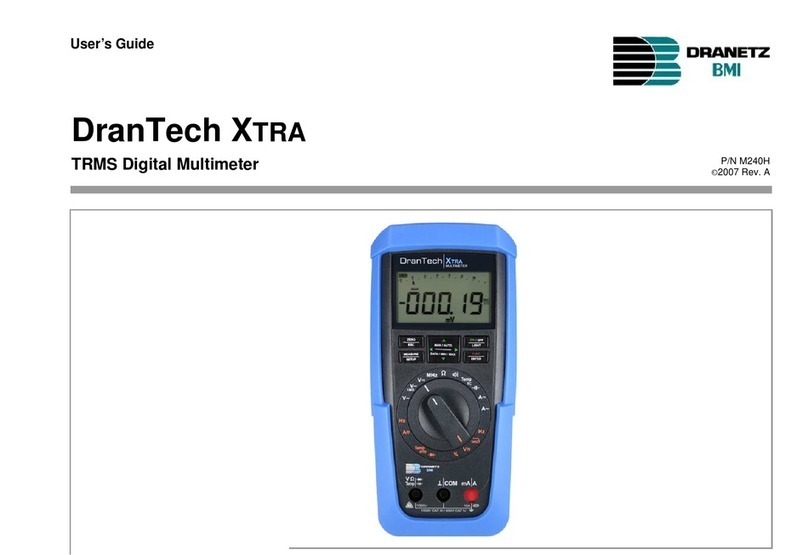 Dranetz DranTech Xtra user guide