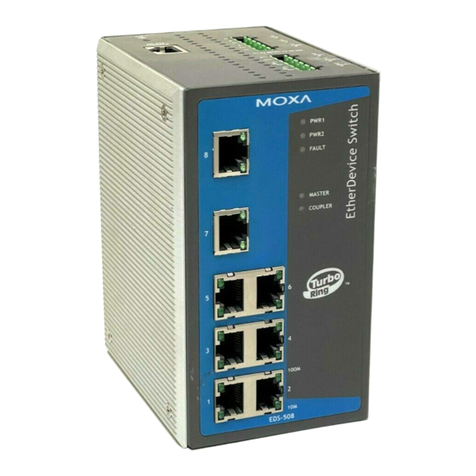 Moxa Technologies EtherDevice EDS-508 Manual Moxa Technologies EtherDevice EDS-508 Manual