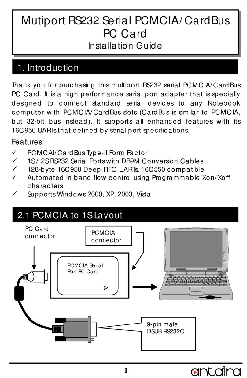 ANTAIRA MSC-302A installation guide