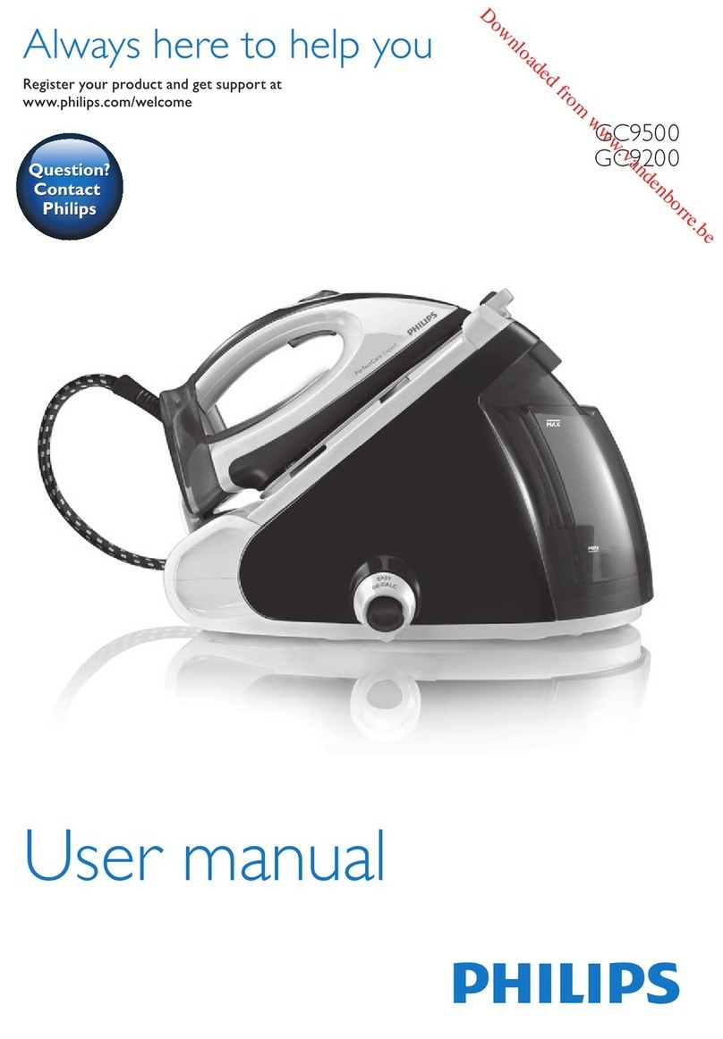 Philips GC9500 Series user manual