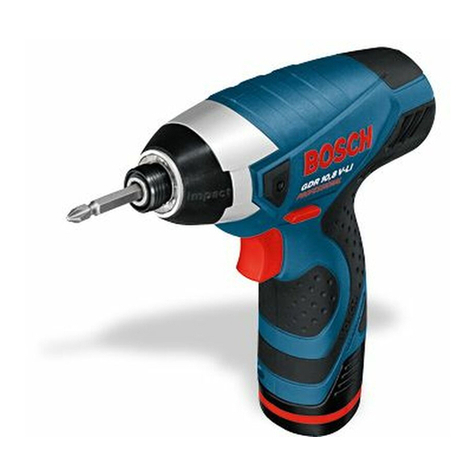 Bosch GDR 10,8-LI Professional User manual