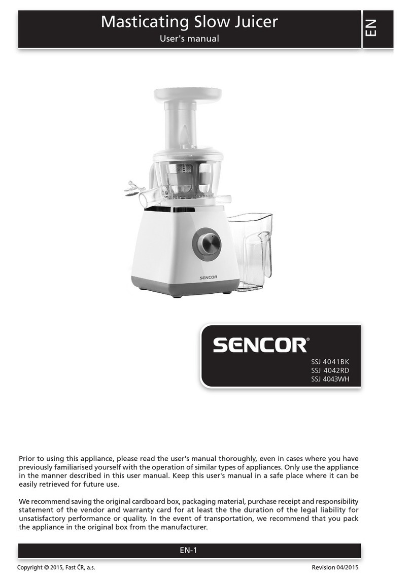 Sencor SSJ 4041BK user manual
