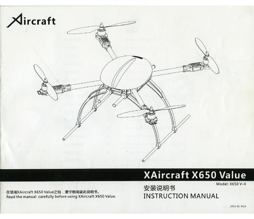 Aircraft Modelers Research X650 V-4 instruction manual Aircraft Modelers Research X650 V-4 instruction manual