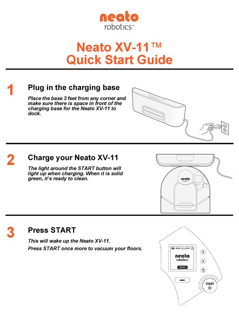 Neato Robotics XV-11 User manual