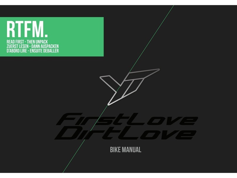 YT Industries rtfm. Bike manual
