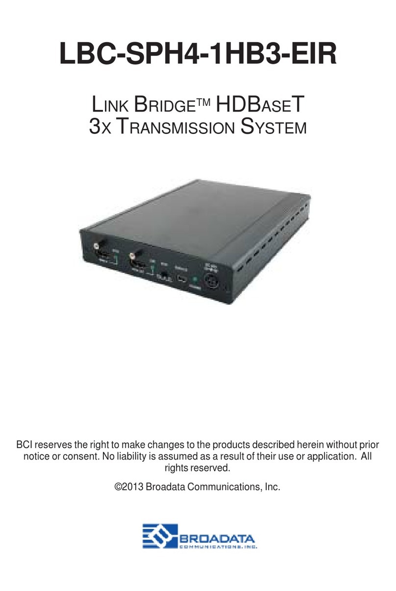 Broadata LBC-SPH4-1HB3-EIR User manual