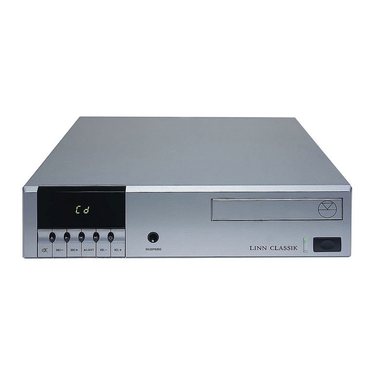 Linn Classik Music User manual Linn Classik Music User manual