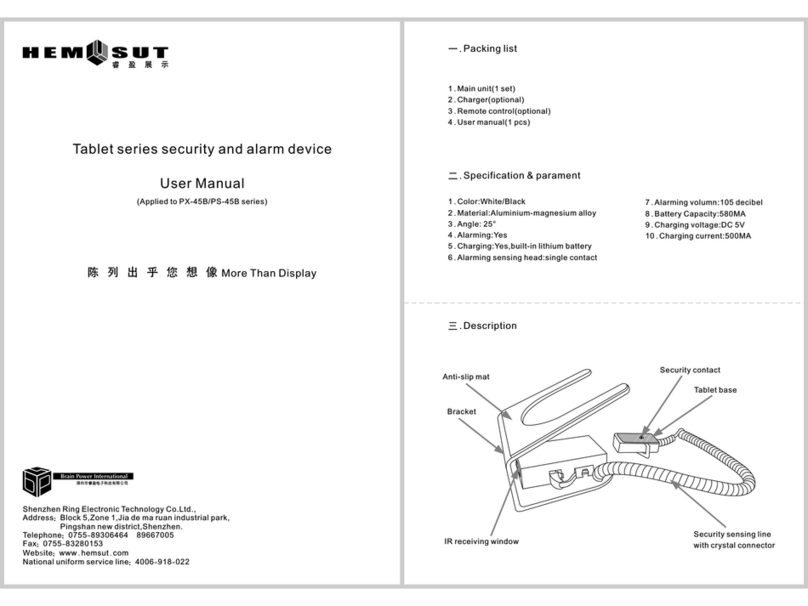 Hemsut PX-45B Series user manual