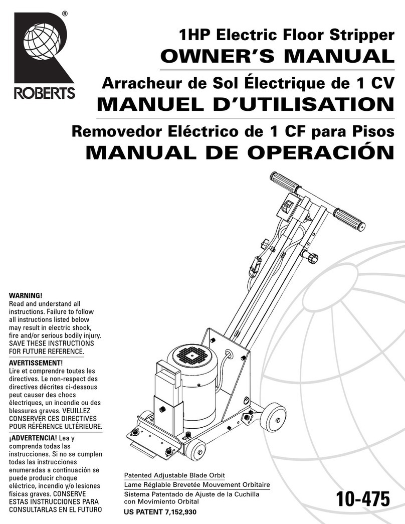 Roberts 10-475 owner's manual