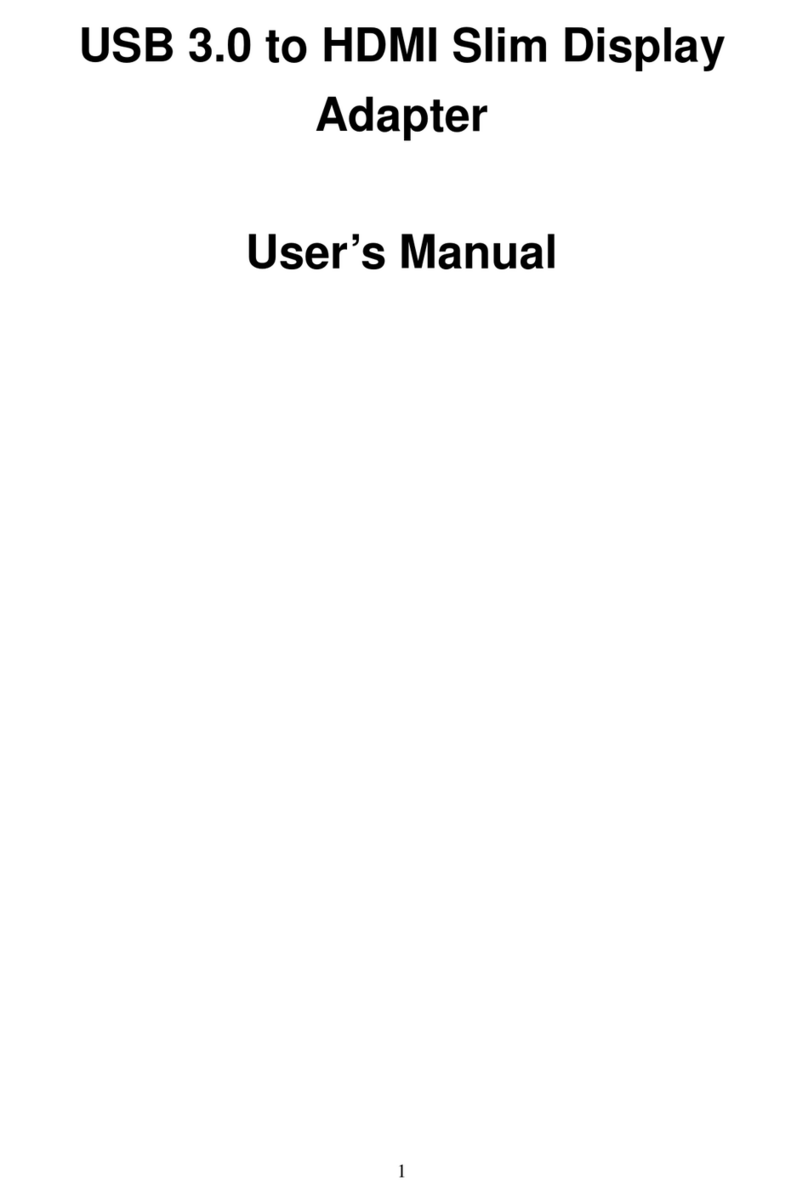 Ableconn USB3HDMIS user manual Ableconn USB3HDMIS user manual