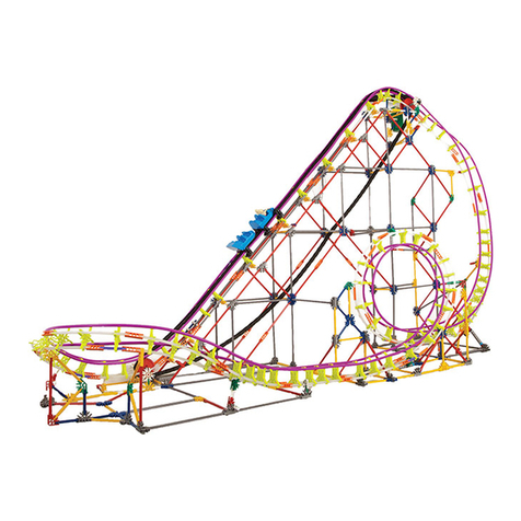 KNEX Thunderbolt Strike Roller Coaster User manual