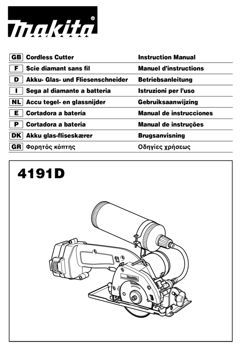 Makita 4191D instruction manual