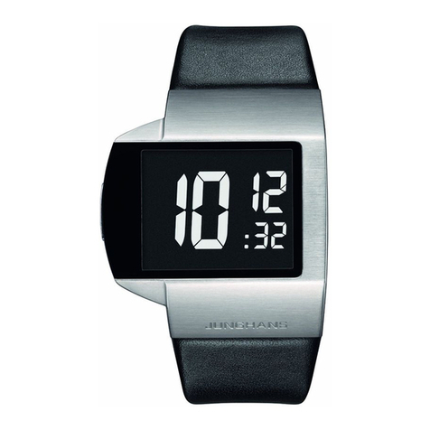 Junghans Mega Futura User manual
