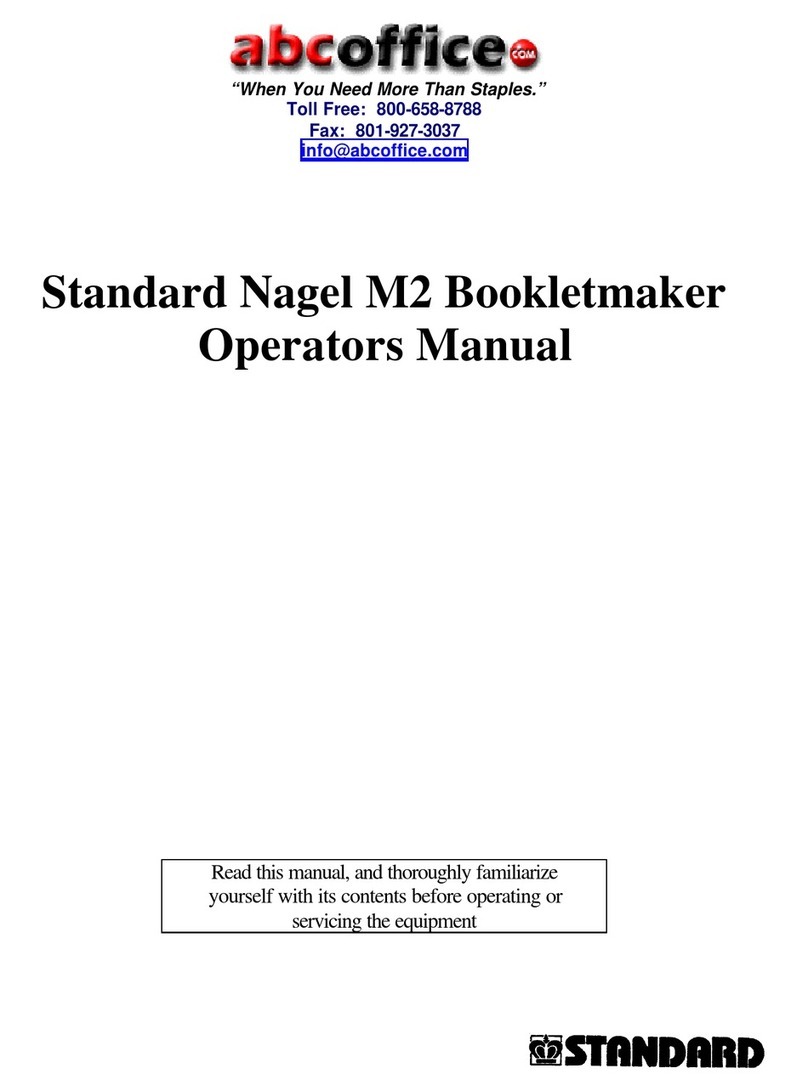 Standart Foldnak M2 Operator's manual