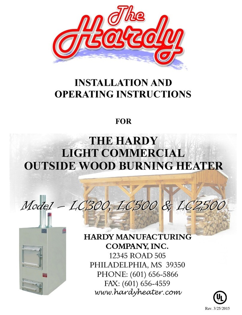 Hardy LC300 User manual