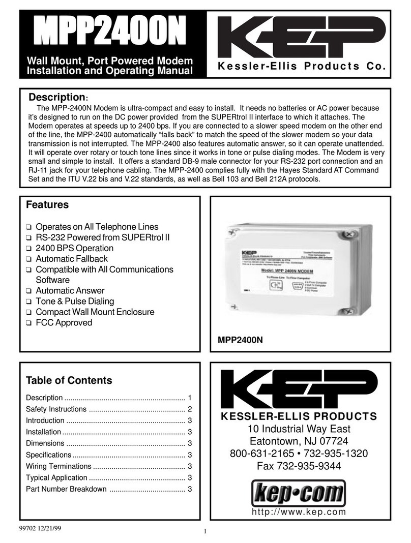 KEPCO MPP-2400N Installation and operating manual