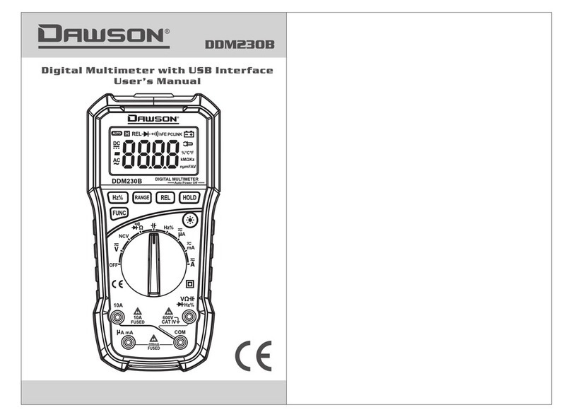 Dawson DD230B user manual