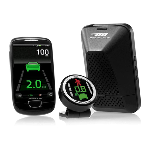 Mobileye 550 user manual