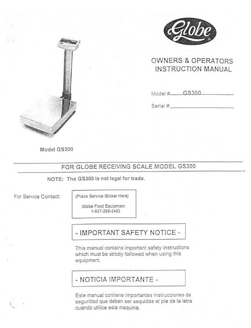 Globe GS300 Specifications
