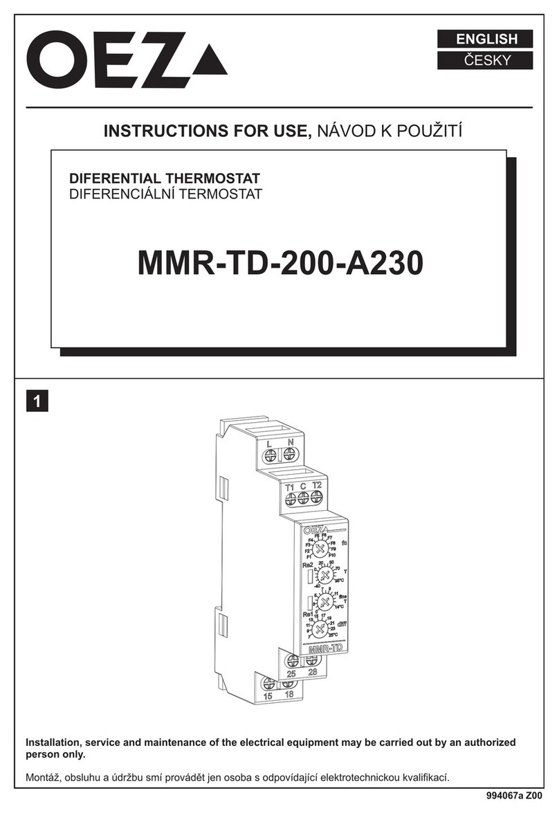 OEZ MMR-TD-200-A230 User manual