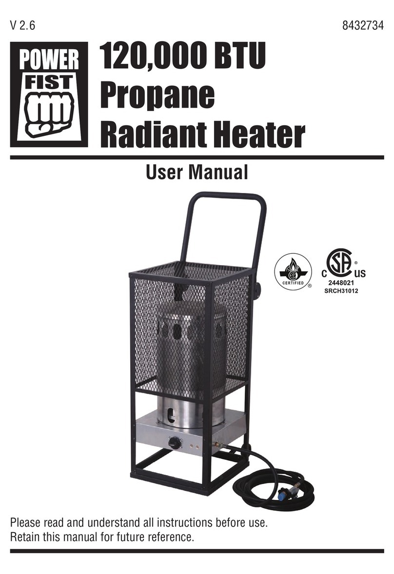 Power Fist 120 user manual