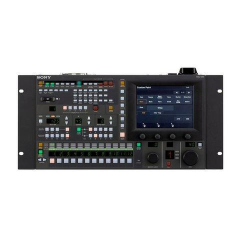 Sony MSU-1000 User manual
