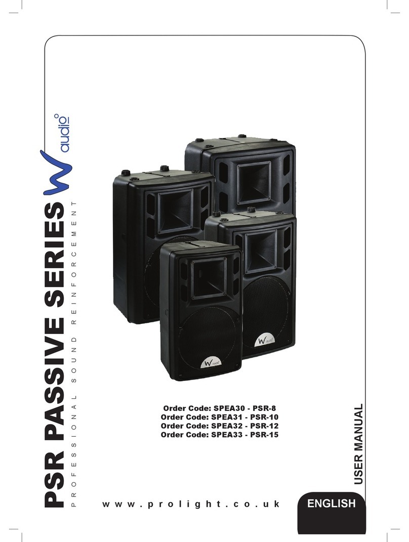 Waudio PSR-8 user manual