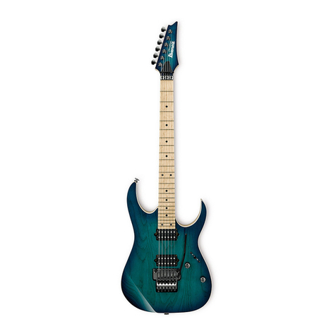 Ibanez Prestige Series user manual
