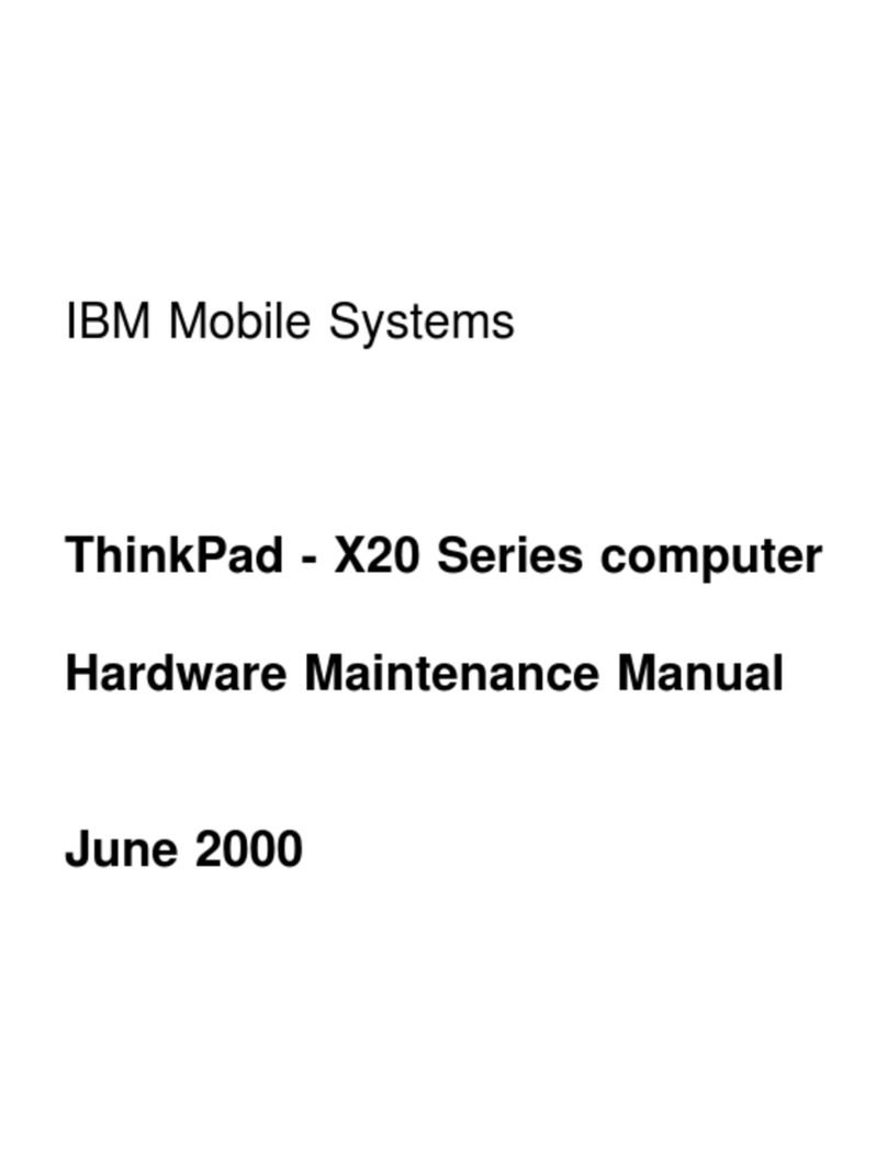 IBM ThinkPad X20 Owner's manual