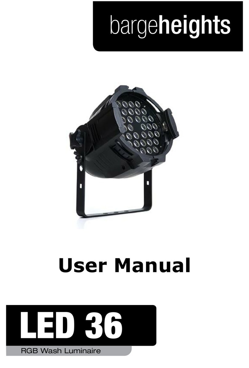 Bargeheights LED 36 User manual