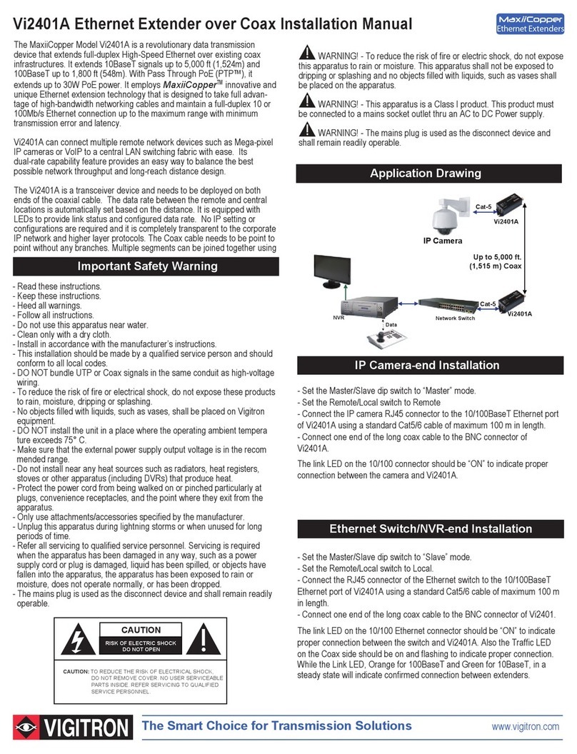 MaxiiCopper Vi2401A installation manual