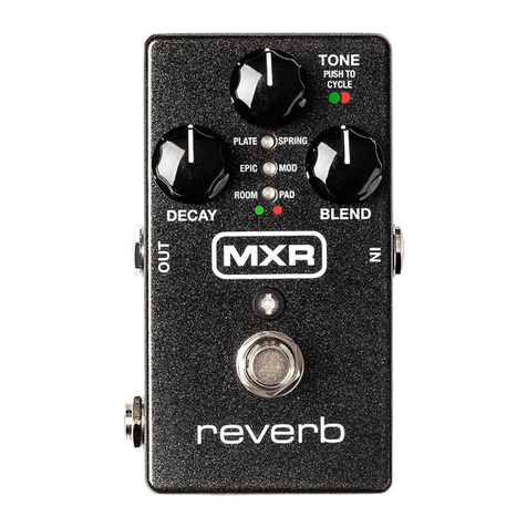 mxr M300 user guide