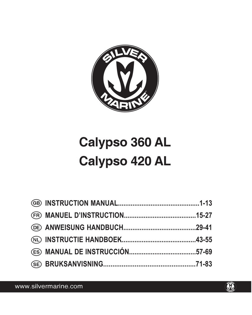 Silver Marine Calypso 360 AL instruction manual Silver Marine Calypso 360 AL instruction manual