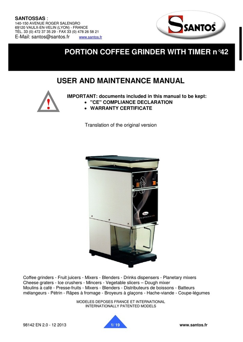 Santos 42 Operating instructions